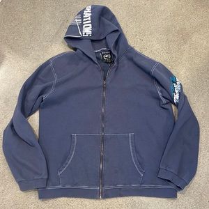 Mens Buffalo David Bitton full-zip hoodie/sweatshirt XL